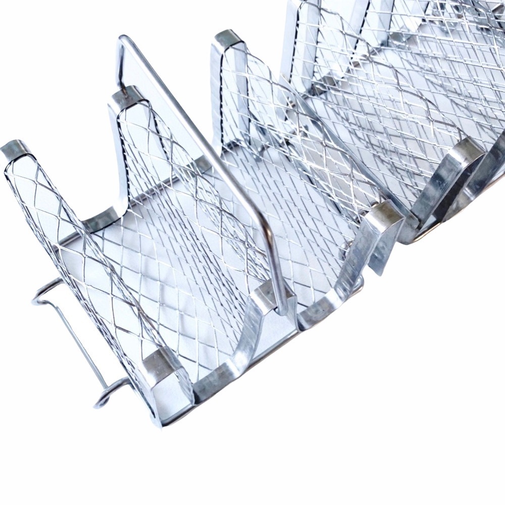 Williams Sonoma โฐ Stainless Interlock Taco Racks - Picture 12 of 16